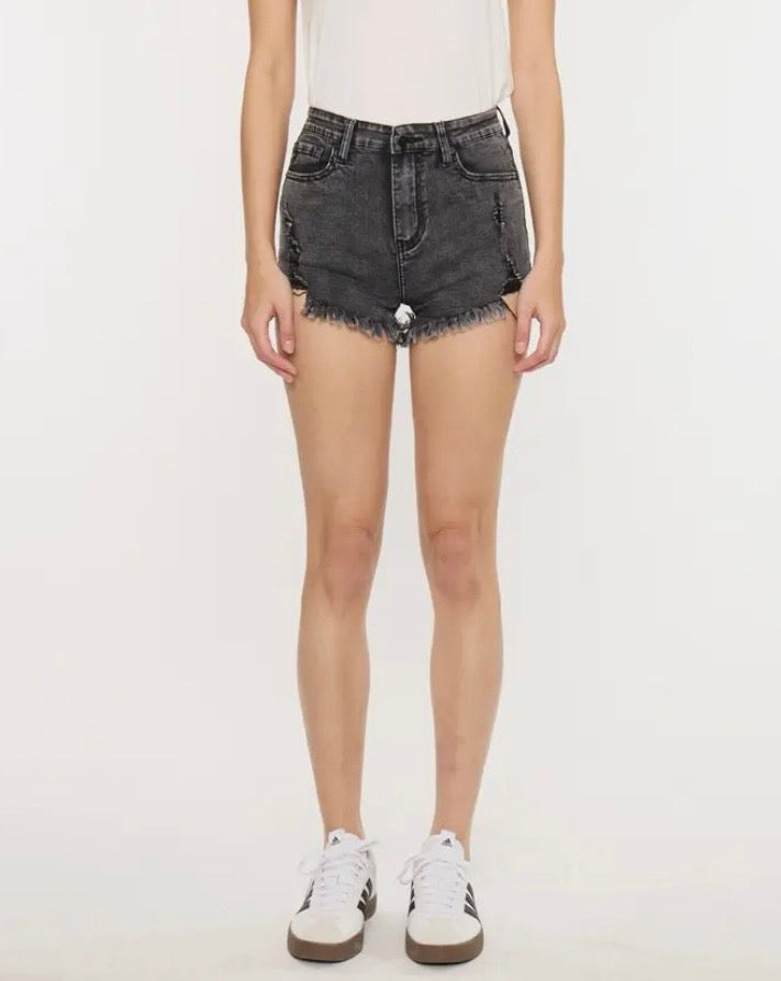 Kancan High Rise Denim Shorts