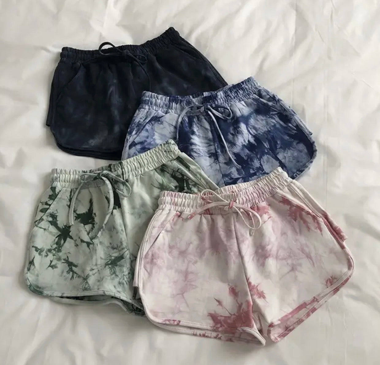 Tie-Dye Camo Athletic Short