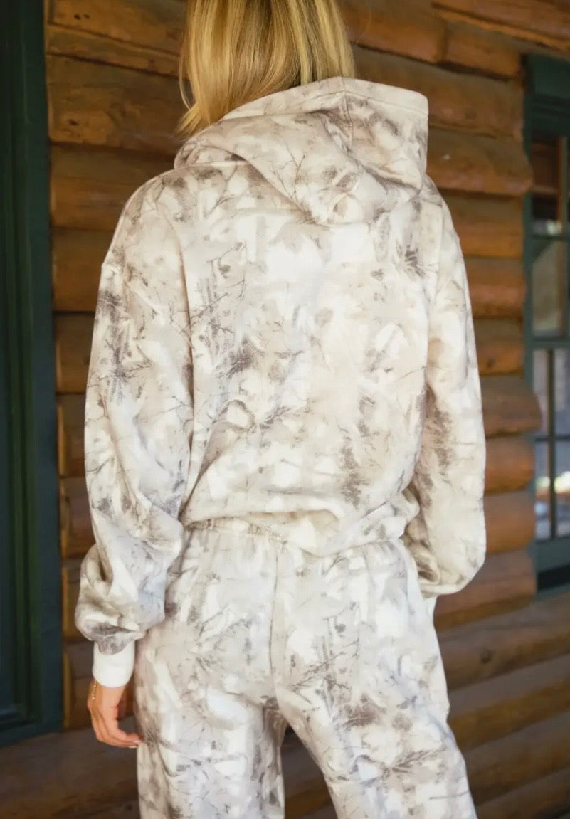 Avery Light Woodland Camo Cloud Hoodie