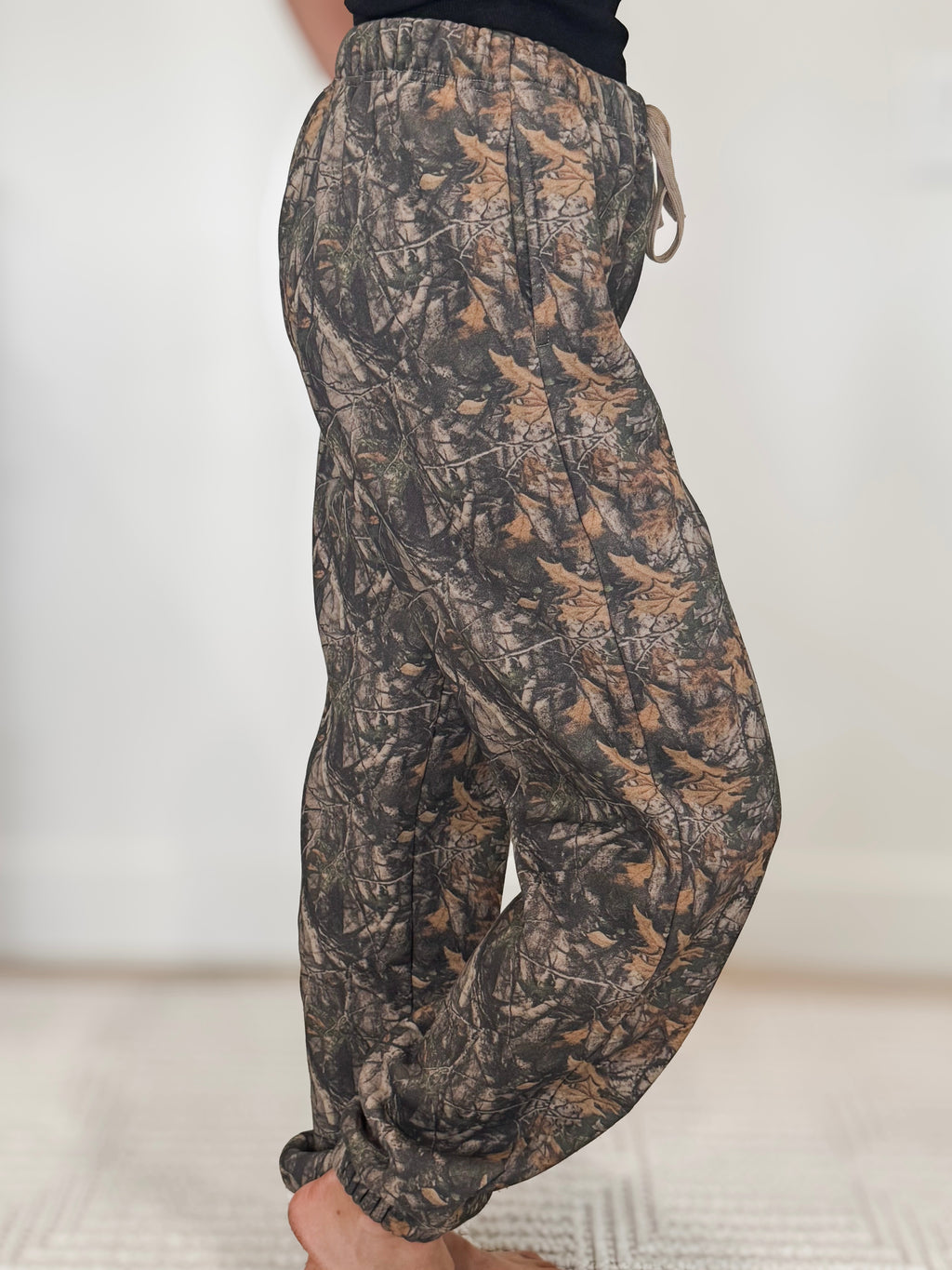 Bayou Dark Woodland Camo Cloud Fleece Jogger Sweatpant