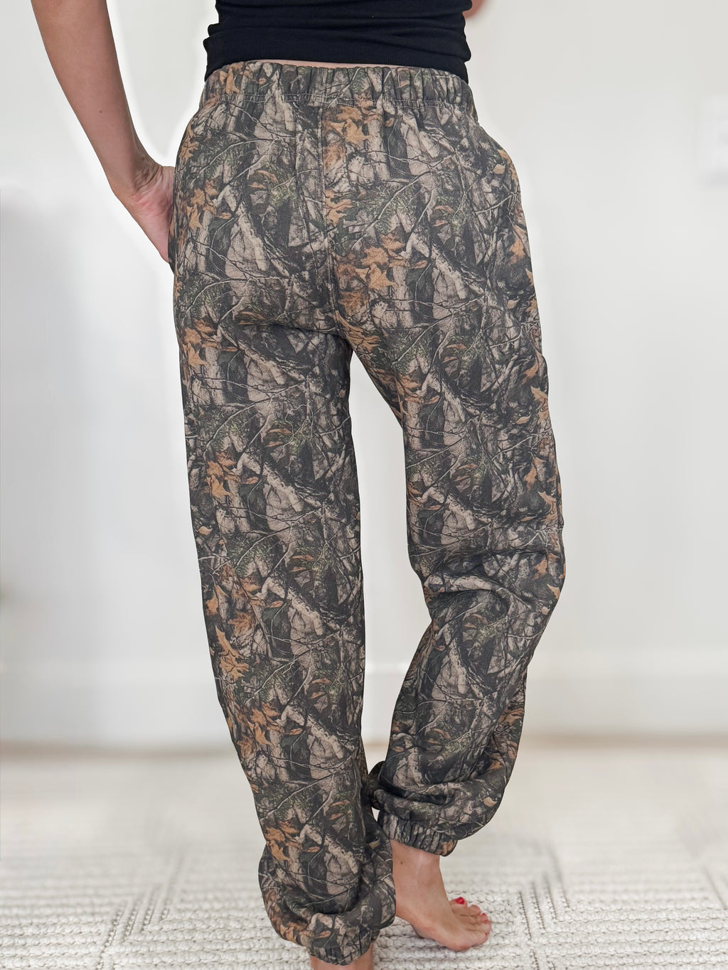 Bayou Dark Woodland Camo Cloud Fleece Jogger Sweatpant