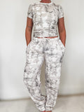 Avery Light Woodland Camo Cloud Fleece Sweatpant