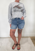 Retro duck sweater